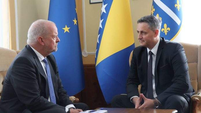 Bećirović i novoimenovani ambasador Nizozemske: Važno je zaustaviti antidejtonske aktivnosti
