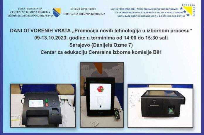 CIK BiH: Predstavljanje mogućnosti uvođenja novih tehnologija u izborni proces