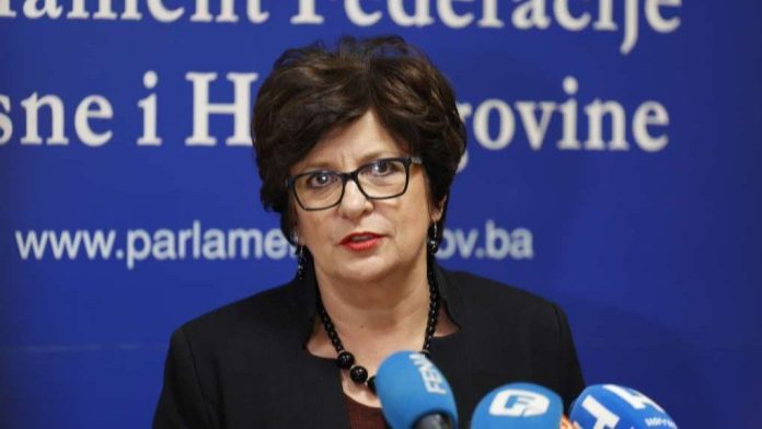Mirjana Marinković-Lepić podnijela ostavku na mjesto predsjedavajuće Predstavničkog doma PFBiH