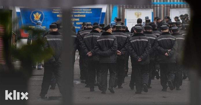  Broj zatvorenika u ruskim zatvorima u ovoj godini smanjen za 54.000