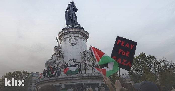  Francuska donijela odluku o zabrani svih protesta podrške Palestini
