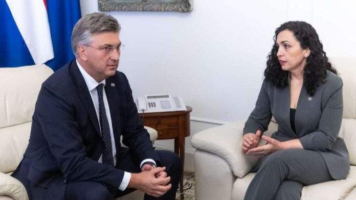 Plenković i Osmani razgovarali o napadu na Kosovo
