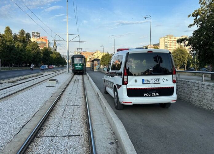 Tuča u tramvaju u Sarajevu