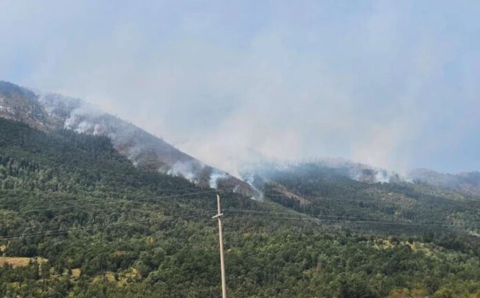 Alarmantno na Dinari: Požar se spušta prema naseljima Podgredi i Peuljama
