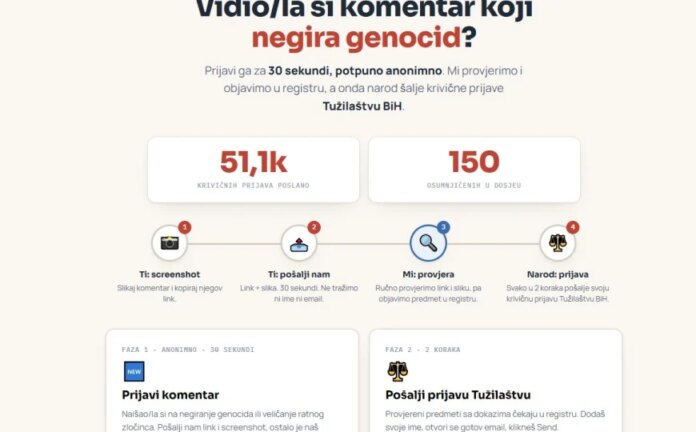 Kako građani mogu prijaviti veličanje ratnog zločinca Ratka Mladića?