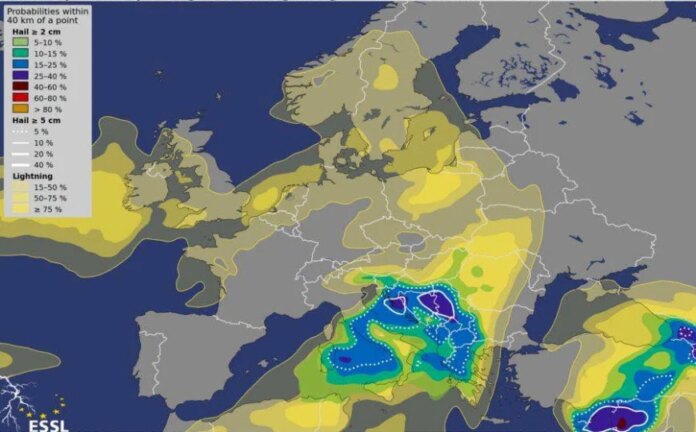 Kiša će danas biti “prljava”: BH Meteo upozorava na destabilizaciju atmosfere, vrućine ne prestaju