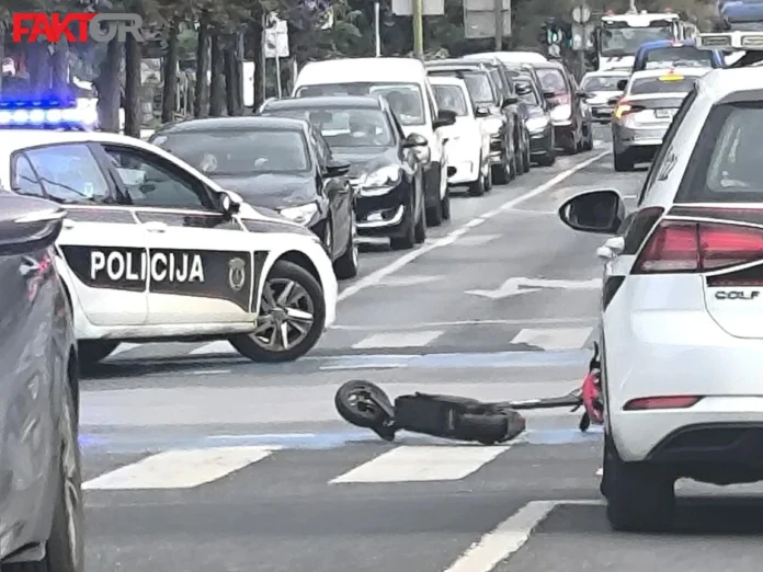 Maloljetnik na romobilu teško povrijeđen u sudaru s autom u Sarajevu