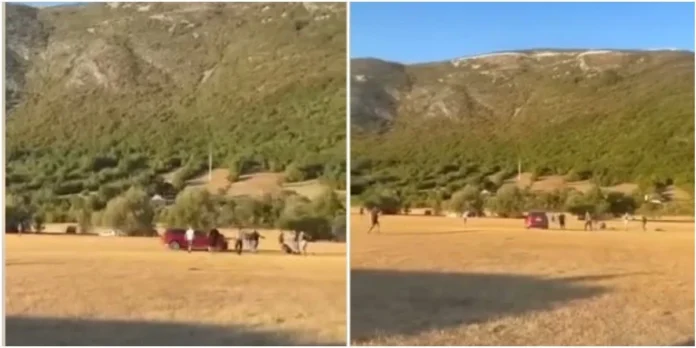 Užas kod BilećeAutom uletio među publiku pa pobjegao sa lica mjesta: Ima i povrijeđenih