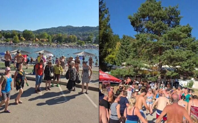 Veselo na Panonskim jezerima: Gosti zaigrali kolo na 32°C, pogledajte atmosferu