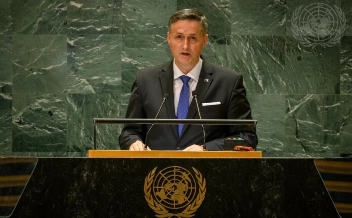 Bećirović pred svjetskim liderima u UN: “Srbija nije odustala od ideologije koja dovodi do agresije”
