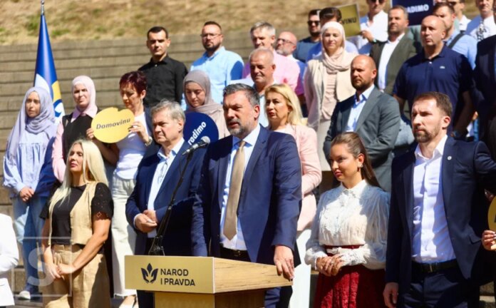 Konaković i Delić predstavili politički i programski dokument Naroda i Pravde za razvoj države
