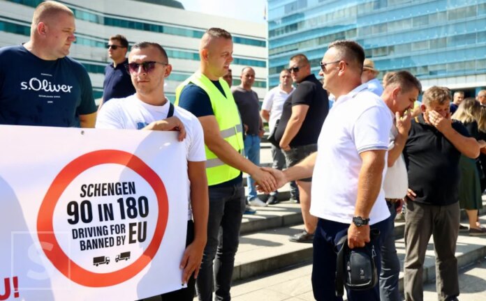 Konzorcij Logistika potvrdio: Protest prijevoznika odgođen nakon odluke kolega iz Srbije