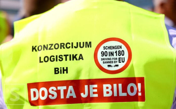 Prijevoznici 14. septembra počinju proteste na graničnim prijelazima prema Europskoj uniji