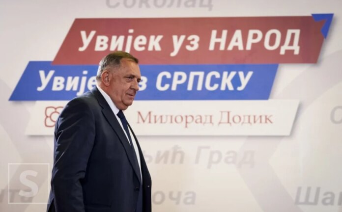 Dodik nakon sastanka s Čovićem: “HDZ i SNSD su nezaobilazni, DF neprihvatljiv”