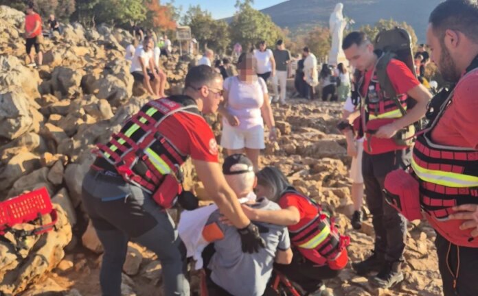 HGSS Čitluk: Dvije uspješne akcije spašavanja na Brdu ukazanja u Međugorju