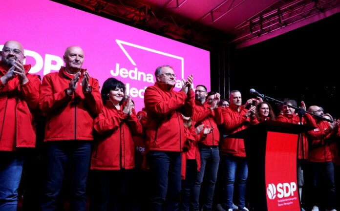 Izbori 2026 | SDP okončao kampanju skupom u Sarajevu: “Ispunili smo sve što smo obećali”