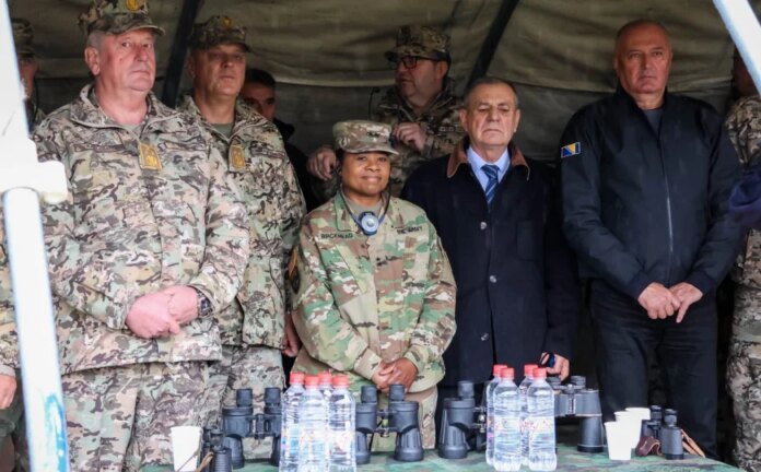 Komandantica Nacionalne garde Marylanda prisustvuje vojnoj vježbi OSBiH, oglasili se iz Ambasade SAD