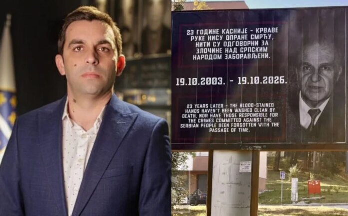 Kulanić o spornom bilbordu Aliji Izetbegoviću u Lukavici: “Ne može zamijeniti sudske presude”
