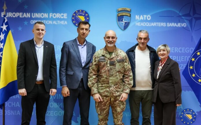 Načelnik Jajca posjetio Komandu EUFOR-a u sklopu jačanja saradnje s lokalnim zajednicama