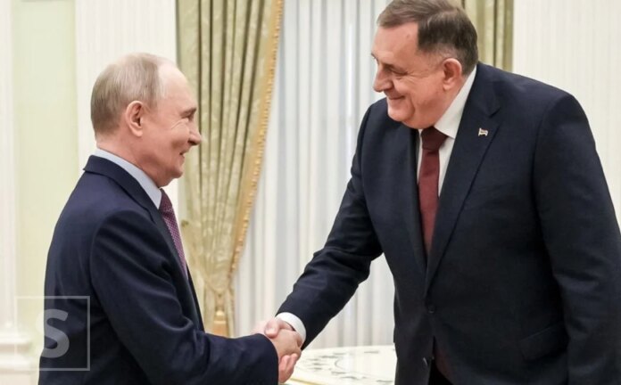 Nastavak ulizivanja predsjedniku Rusije: Dodik čestitao rođendan Putinu uz posebnu poruku