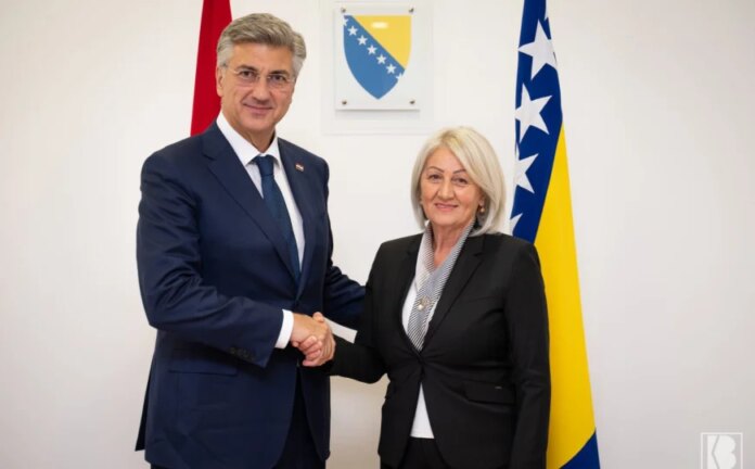 Plenković sa Krišto u Mostaru: “Nastavljamo se zalagati za stabilnu i funkcionalnu BiH”